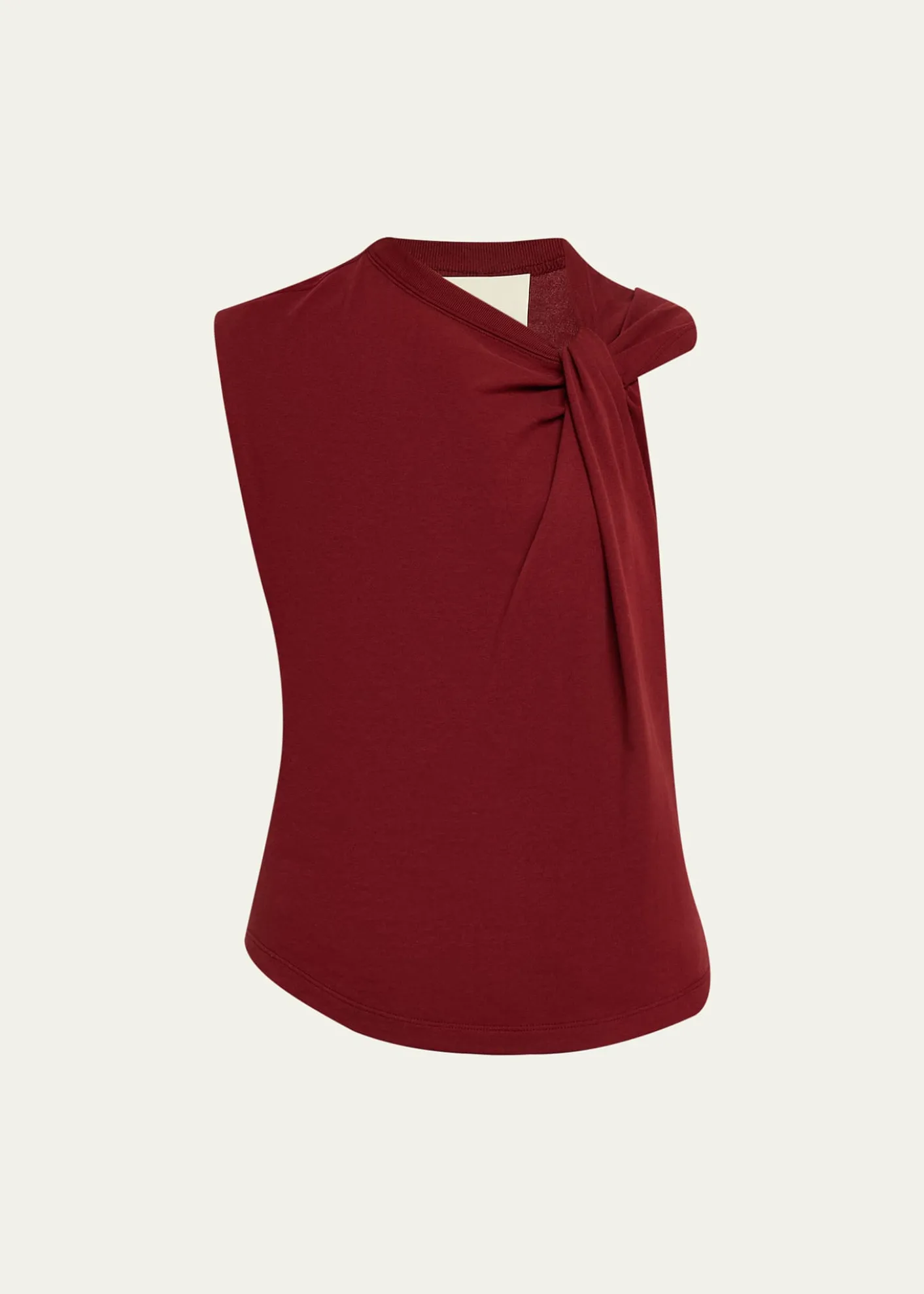 Isabel MarantNayda Asymmetric Cotton T-Shirt