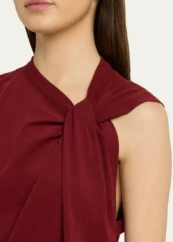 Isabel MarantNayda Asymmetric Cotton T-Shirt