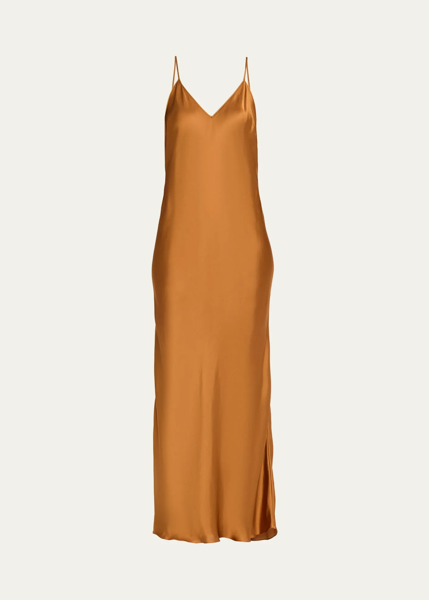 Isabel MarantNevana Satin Backless Maxi Slip Dress