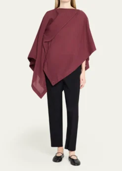 Issey MiyakeAll Squares Paper Handkerchief Top