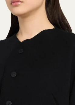 Issey MiyakeCampagne Stretch Cotton Cardigan