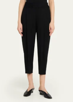 Issey MiyakeCampagne Tapered Stretch Cotton Trousers