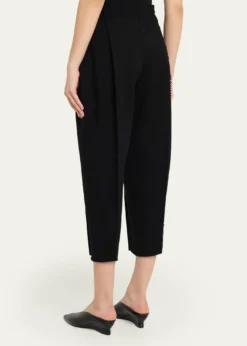 Issey MiyakeCampagne Tapered Stretch Cotton Trousers