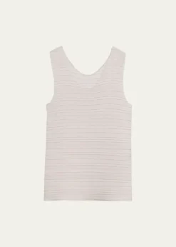 Issey MiyakeJiggly Pleated Plisse Tank Top