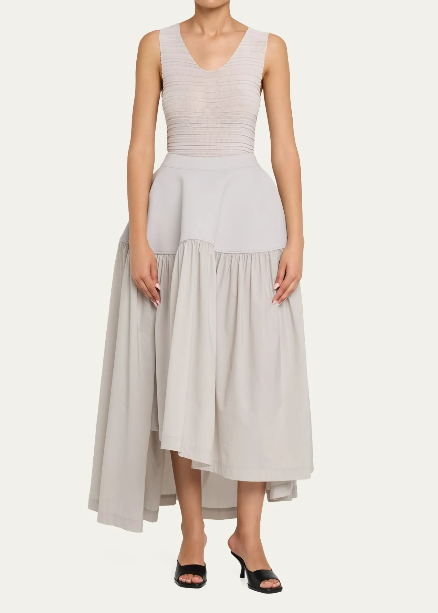 Issey MiyakeJiggly Pleated Plisse Tank Top