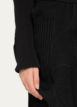 Issey MiyakeKone Kone Textural Ribbed Skirt