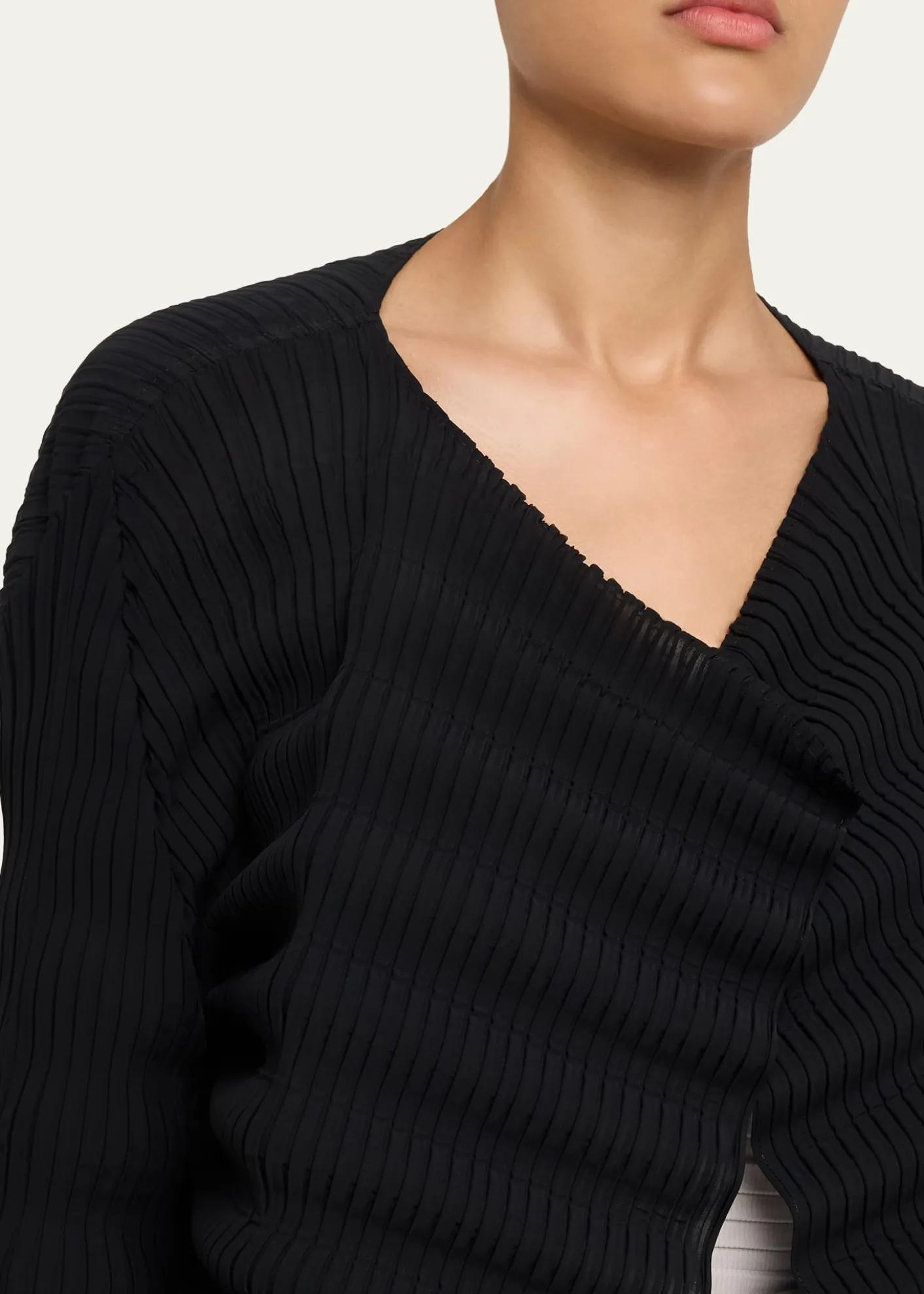 Issey MiyakeSpring Plisse Cardigan