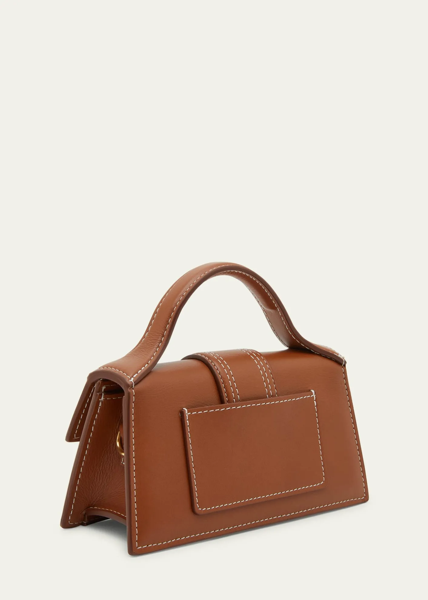 JacquemusLe Bambino Leather Top-Handle Bag