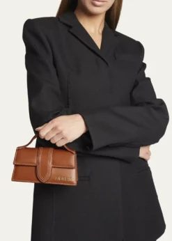 JacquemusLe Bambino Leather Top-Handle Bag
