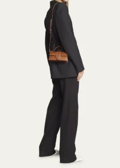 JacquemusLe Bambino Leather Top-Handle Bag