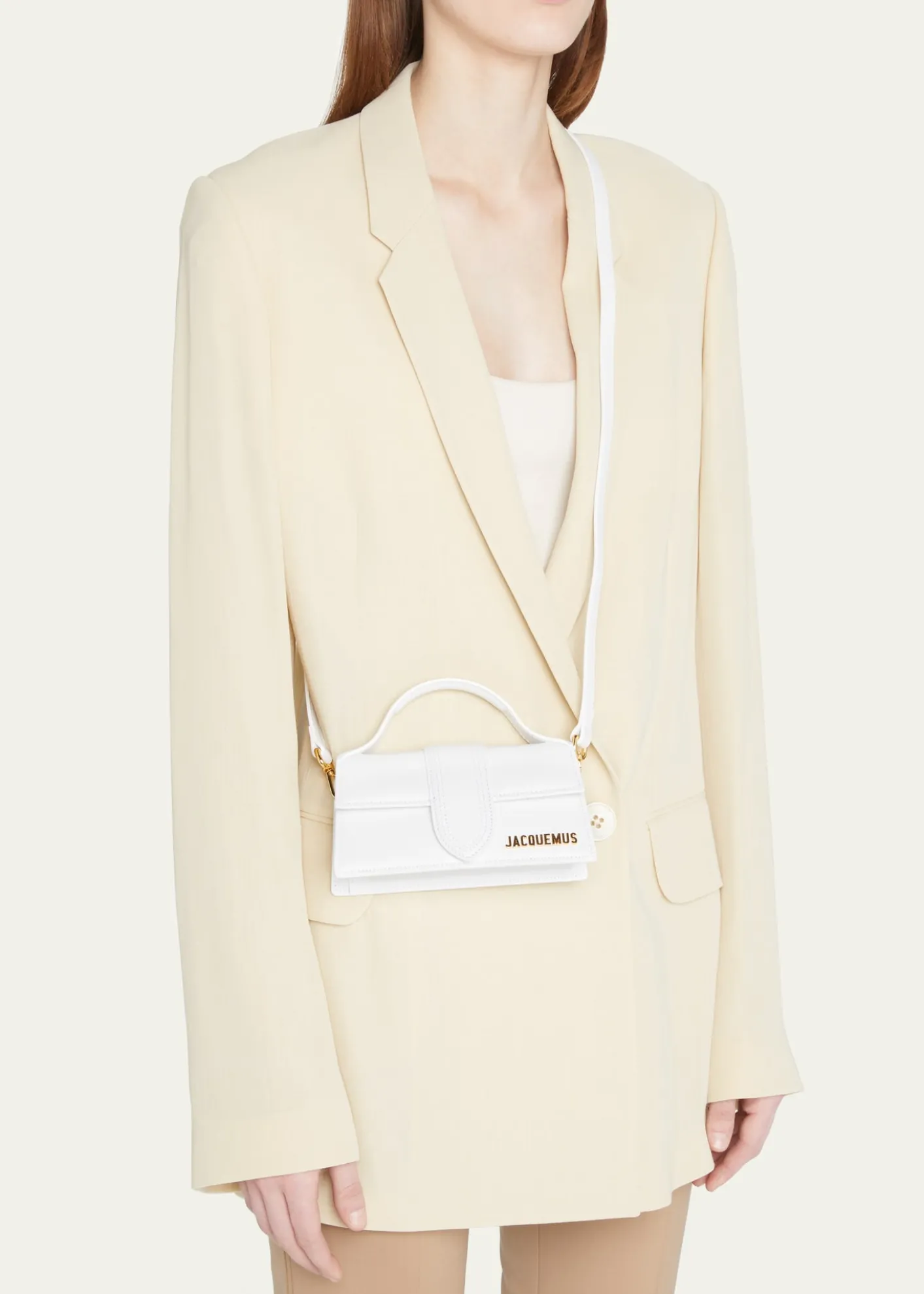 JacquemusLe Bambino Leather Satchel Bag