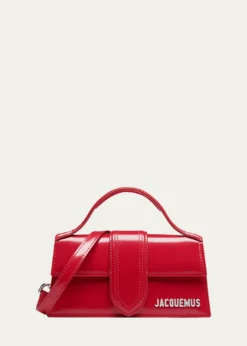 JacquemusLe Bambino Patent Top-Handle Bag