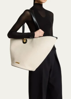 JacquemusLe Bambola Canvas Tote Bag