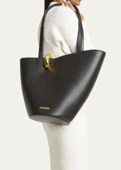 JacquemusLe Bambola Moyen Leather Tote Bag