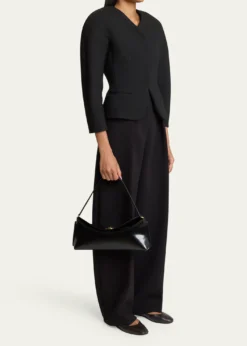 JacquemusLe Calisso Patent Leather Shoulder Bag
