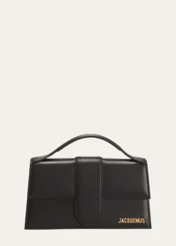 JacquemusLe Grand Bambino Leather Top-Handle Bag