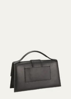 JacquemusLe Grand Bambino Leather Top-Handle Bag