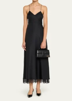 JacquemusLe Grand Bambino Leather Top-Handle Bag
