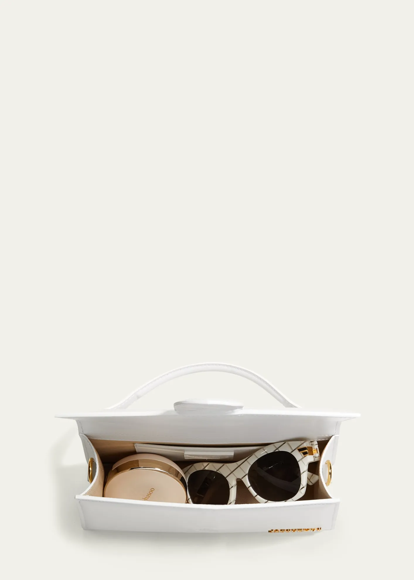 JacquemusLe Grand Bambino Leather Top-Handle Bag