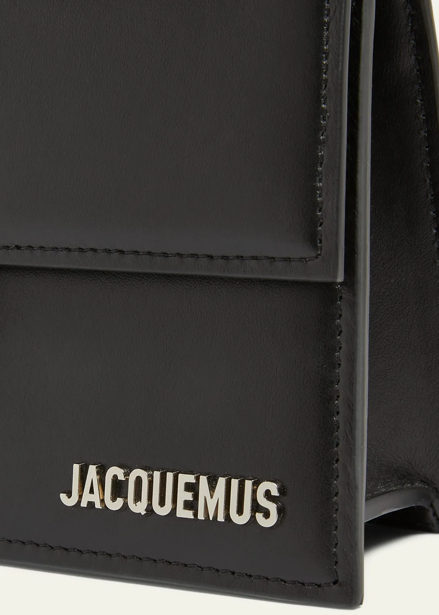 JacquemusLe Grand Bambino Leather Top-Handle Bag