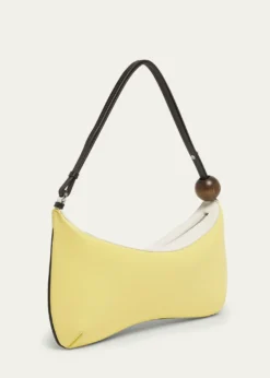 JacquemusLe Grand Bisou Perle Leather Shoulder Bag
