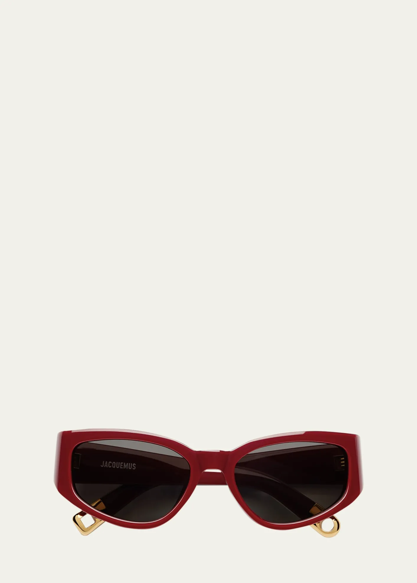 JacquemusLes Lunettes Gala Acetate Oval Sunglasses