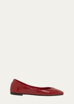 JacquemusLes Ballerines Mixed Leather Flats