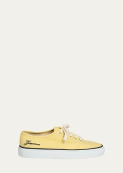 JacquemusLes Fefe Canvas Low-Top Boat Sneakers