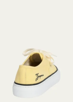 JacquemusLes Fefe Canvas Low-Top Boat Sneakers