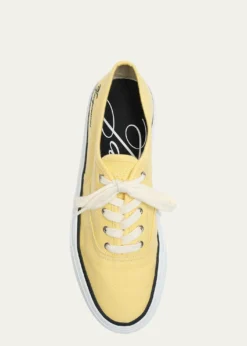 JacquemusLes Fefe Canvas Low-Top Boat Sneakers