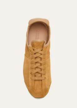 JacquemusLes Tennis Embossed Suede Sneakers