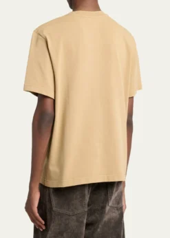 JacquemusMen's Grosgrain Logo Crewneck T-Shirt