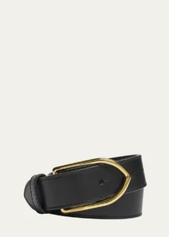 JacquemusMen's The Bambino Leather Belt