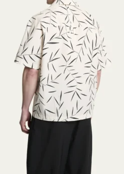 JacquemusMen's Fonccio Cotton Camp Shirt