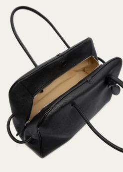 JacquemusMen's Le Grand Turismo Leather Bowling Bag