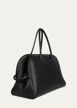 JacquemusMen's Le Grand Turismo Leather Bowling Bag