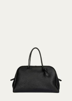 JacquemusMen's Le Grand Turismo Leather Bowling Bag
