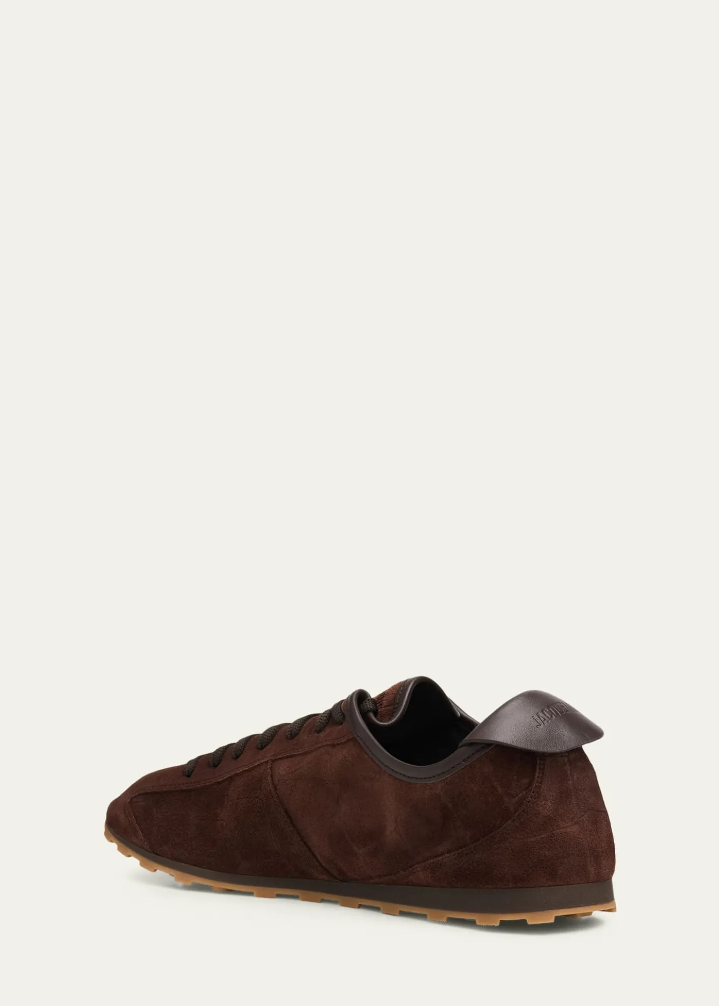 JacquemusMen's Les Tennis Croc-Embossed Suede Sneakers