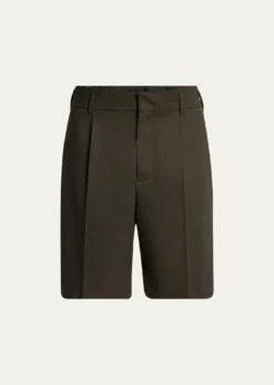 JacquemusMen's Relaxed Single-Pleated Shorts
