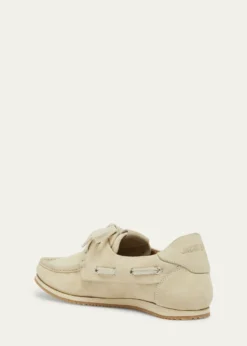 JacquemusMoc-Toe Leather Boat Shoes