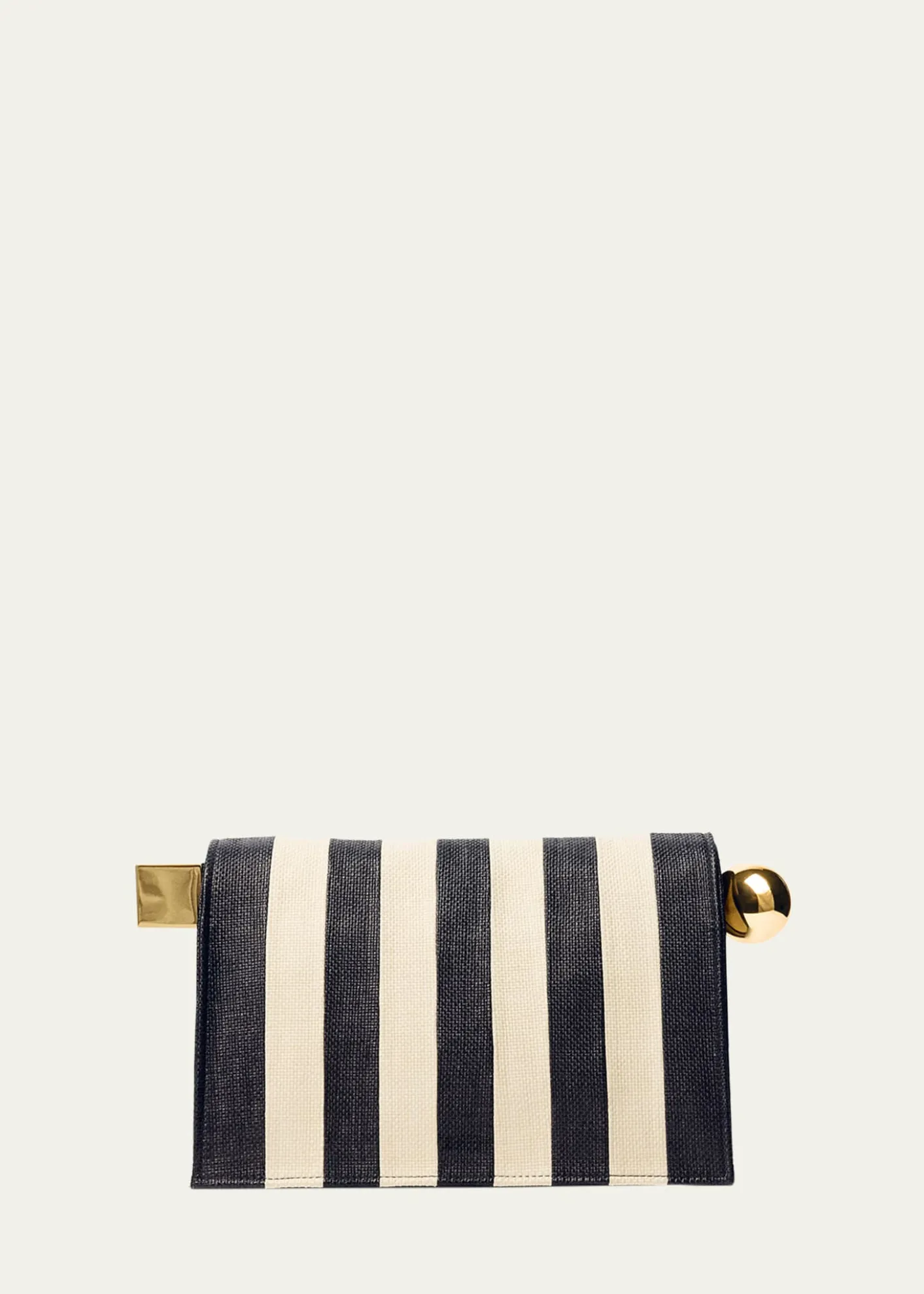 JacquemusThe Rond Carré Stripe Clutch