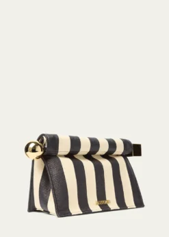 JacquemusThe Rond Carré Stripe Clutch