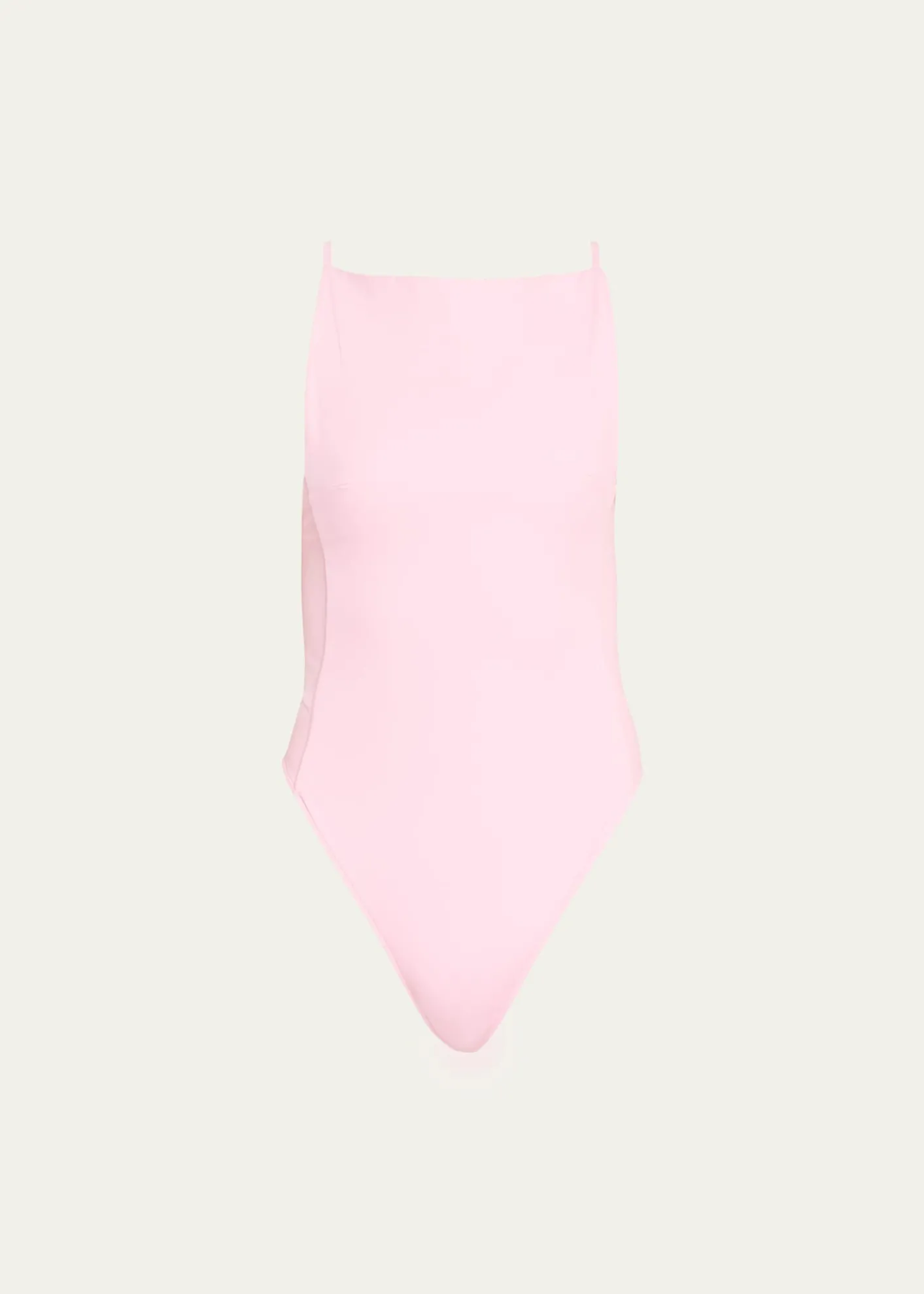 JacquemusThe Sole Open-Back One-Piece Swimsuit