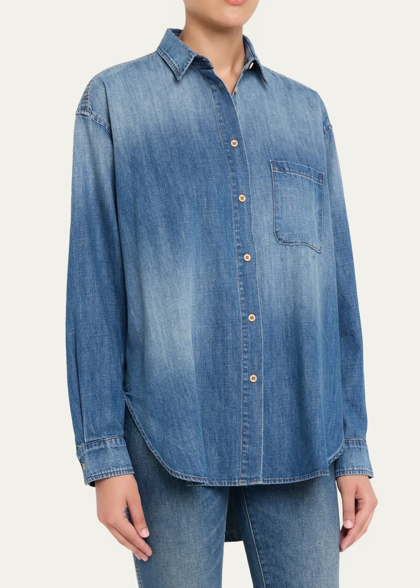 Jamie HallerThe Essential Denim Shirt