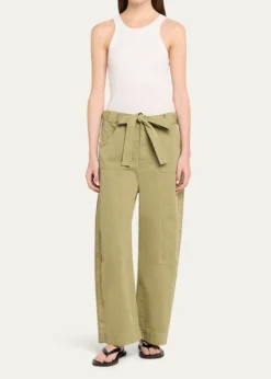 Jamie HallerThe Karate Barrel-Leg Pants