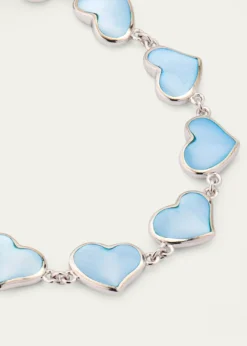 Jan LeslieAll Around Heart Mother-Of-Pearl Bracelet