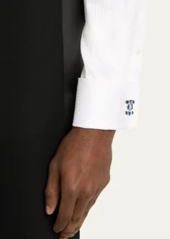 Jan LeslieMen's Sterling Silver Enamel Race Car Cufflinks