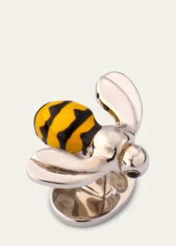 Jan LeslieMen's Sterling Silver Bee Tuxedo Stud Set
