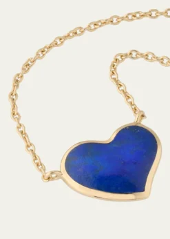 Jan LeslieSingle Heart Gemstone Pendant Necklace, 18"L