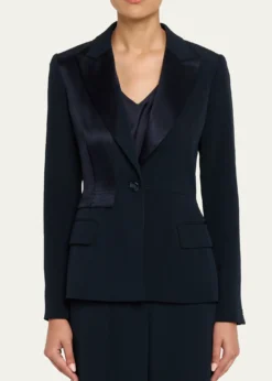 Jason Wu CollectionTailored Satin-Trim Blazer
